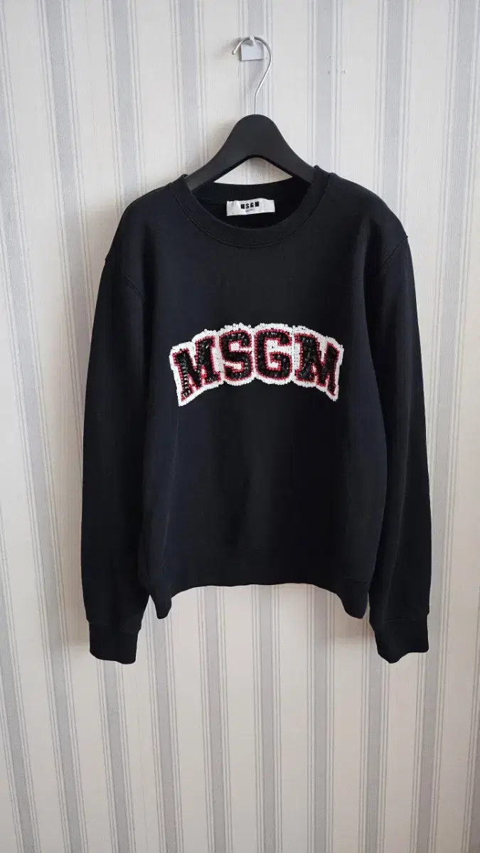 MSGM 크루넥 스웻 맨투맨